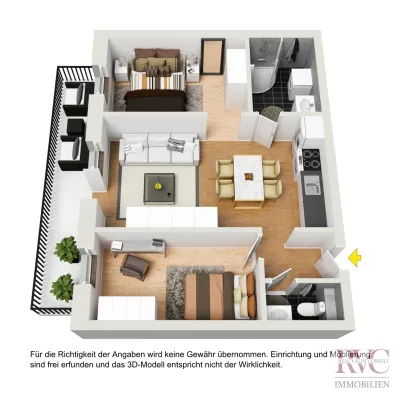 3-Zimmer-Wohnung kaufen in Zell am See – 52 m², € 249.000 – Bild 5 von 7