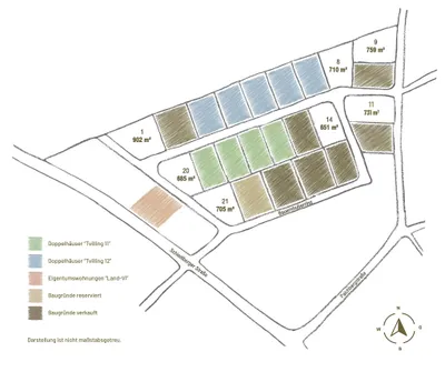 Grundstück kaufen in Steyr-Land – 710 m², € 188.375 – Bild 2 von 3