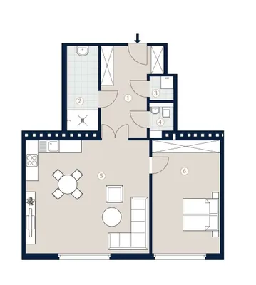 2-Zimmer-Wohnung kaufen in Wien – 61,2 m², € 580.000 – Bild 13 von 13