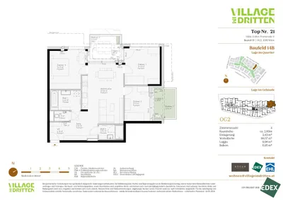 4-Zimmer-Wohnung kaufen in Wien – 88,59 m², € 703.000 – Bild 7 von 7