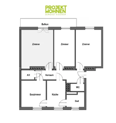 4-Zimmer-Wohnung kaufen in Bruck-Mürzzuschlag – 84 m², € 129.000 – Bild 12 von 12