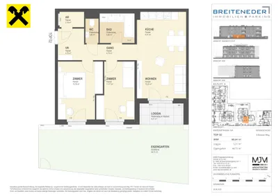 3-Zimmer-Wohnung kaufen in Korneuburg – 68,64 m², € 455.400 – Bild 6 von 6