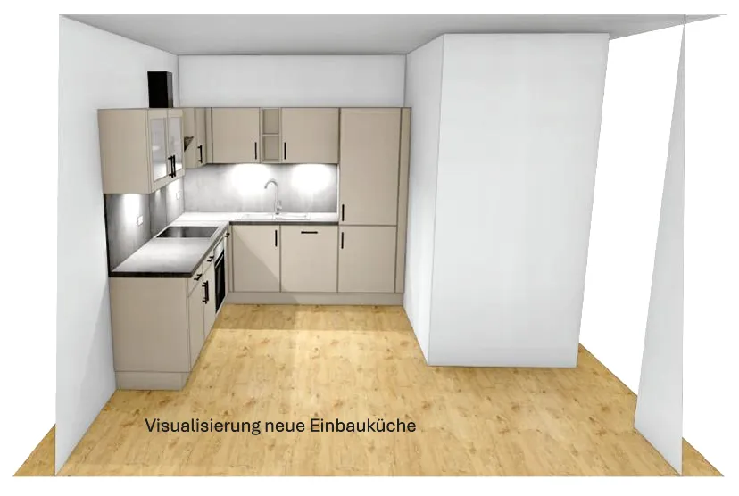 3-Zimmer-Erstbezug mit 21,6 m² Balkon, Küche & Tiefgarage - Stadt trifft Natur - Visning 3