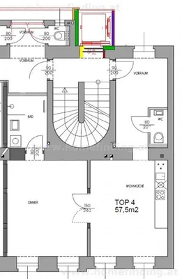 2-Zimmer-Wohnung mieten in Wien – 57,5 m², € 1.185 – Bild 11 von 11