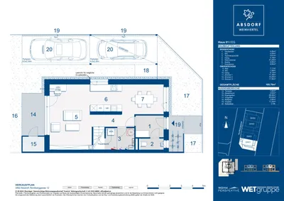 4-Zimmer-Haus mieten in Tulln – 105,7 m², € 1.409 – Bild 2 von 4