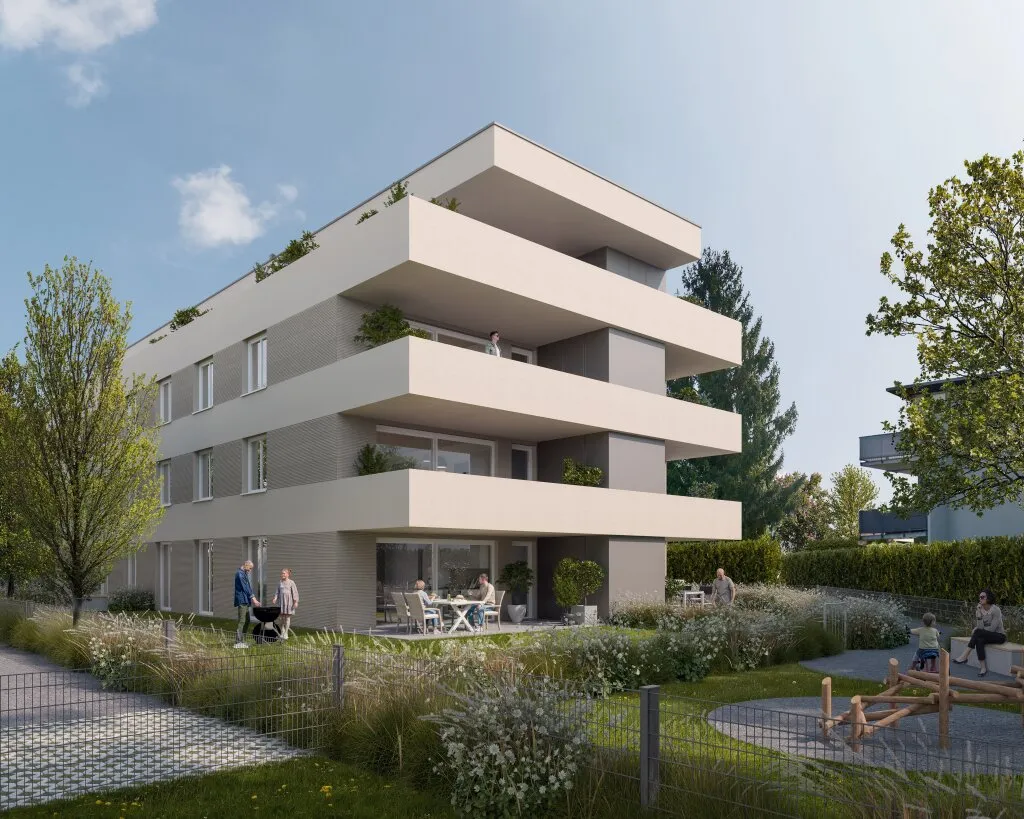 1A-Lage von Lustenau - Ruhige und Zentrale Gartenwohnung - Top 2 - Ansicht 3