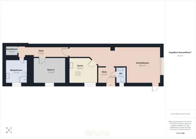 2-Zimmer-Gewerbeimmobilie mieten in Neusiedl am See – 80 m², € 1.100 – Bild 11 von 11