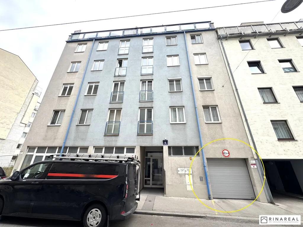 2 Garagenboxen á 4 Multiparking-Stellplätze | Erdgeschoss | CLERFAYGASSE - Ansicht 2