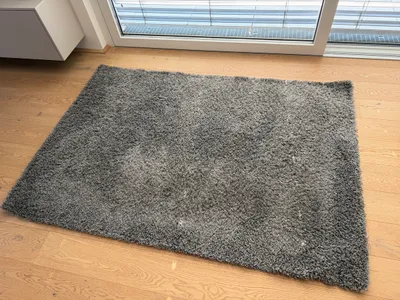 Ikea Teppich HAMPEN grau 133x195 cm, € 30,- (4540 Bad Hall)
