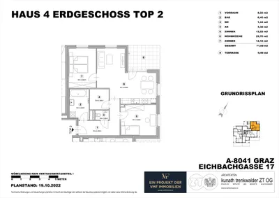 3-Zimmer-Wohnung mieten in Graz – 71,62 m², € 1.173 – Bild 8 von 8