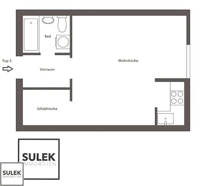 1-Zimmer-Wohnung kaufen in Wien – 33 m², € 184.500 – Bild 19 von 19
