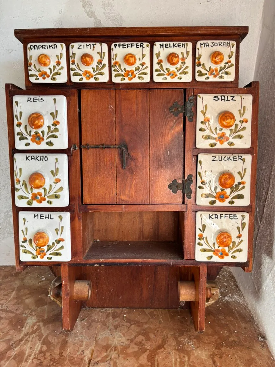 Antikes Gewürzregal / Schüttenregal - Vintage, € 50,- (5020 Salzburg)