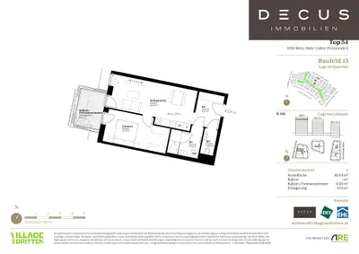 2-Zimmer-Wohnung kaufen in Wien – 50,43 m², € 412.000 – Bild 9 von 9