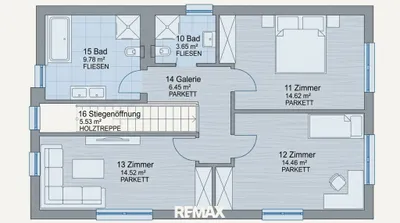 5-Zimmer-Immobilie mieten in Wien – 138,16 m², € 3.500 – Bild 32 von 33