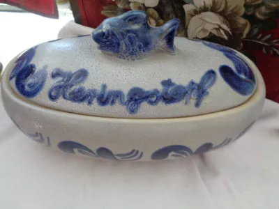 Steingut Blau Grau kaufen