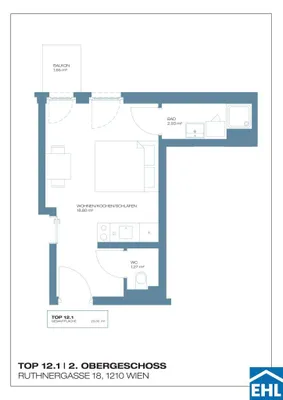 Immobilie kaufen in Wien – 49,29 m², € 459.600 – Bild 5 von 6