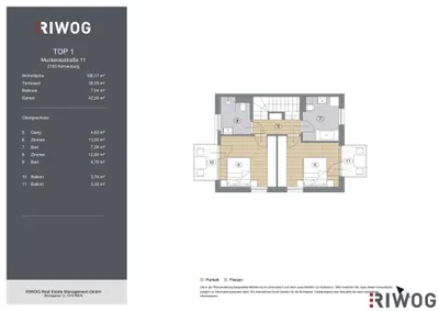 4-Zimmer-Haus kaufen in Korneuburg – 108,17 m², € 499.900 – Bild 21 von 22