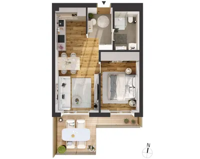 2-Zimmer-Wohnung kaufen in Innsbruck – 44,47 m², € 470.000