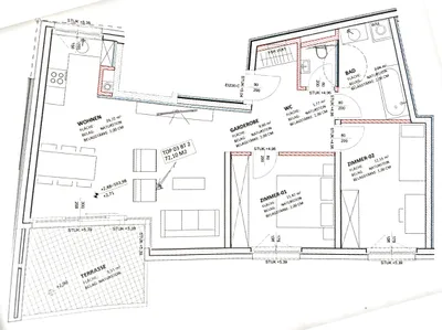 3-Zimmer-Wohnung mieten in Innsbruck – 72 m², € 1.900 – Bild 2 von 6
