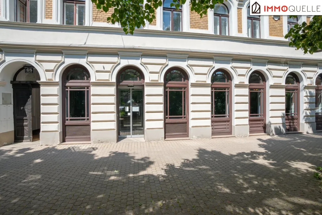Bestandsfreie Geschäftsfläche mit langfristigem Mehrwert - Großzügige, modernisierte Geschäftsfläche mit offener Bürofläche, Glas-Besprechungsraum, direkt angebundenem Kellerlager und guter U3-Anbin - Ansicht 2