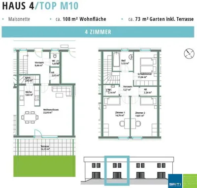 4-Zimmer-Haus kaufen in Graz-Umgebung – 108 m², € 485.000 – Bild 4 von 4