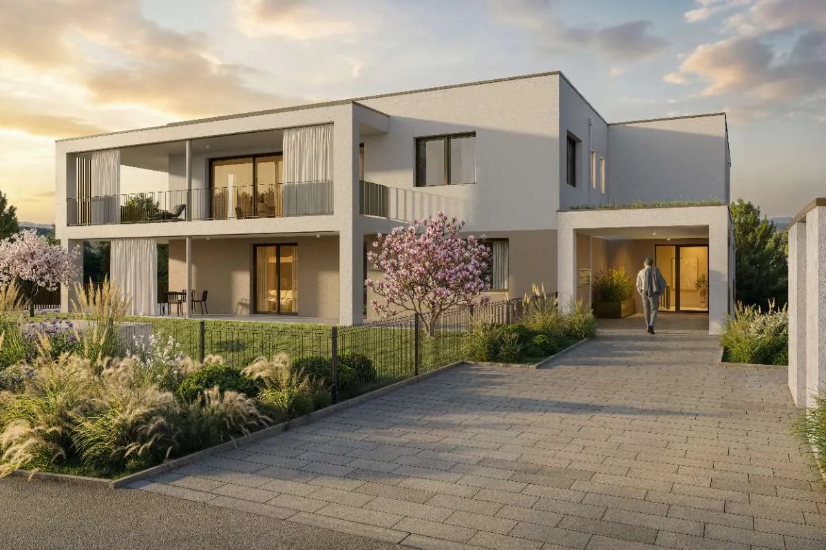 Top 01 - 3-Zimmer-Gartenwohnung mit Ausblick über Andritz - Neubau - Ansicht 3