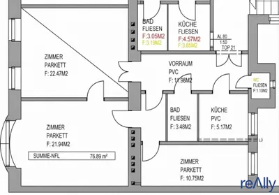 Wohnung kaufen in Wien – 75,23 m², € 449.000 – Bild 8 von 8