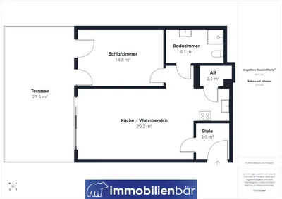 2-Zimmer-Wohnung kaufen in Grieskirchen – 57,07 m², € 219.000 – Bild 20 von 20