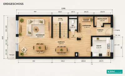 5-Zimmer-Haus kaufen in Wien – 128 m², € 599.000 – Bild 32 von 33