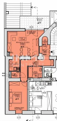 2-Zimmer-Wohnung mieten in Linz – 53 m², € 824 – Bild 16 von 17