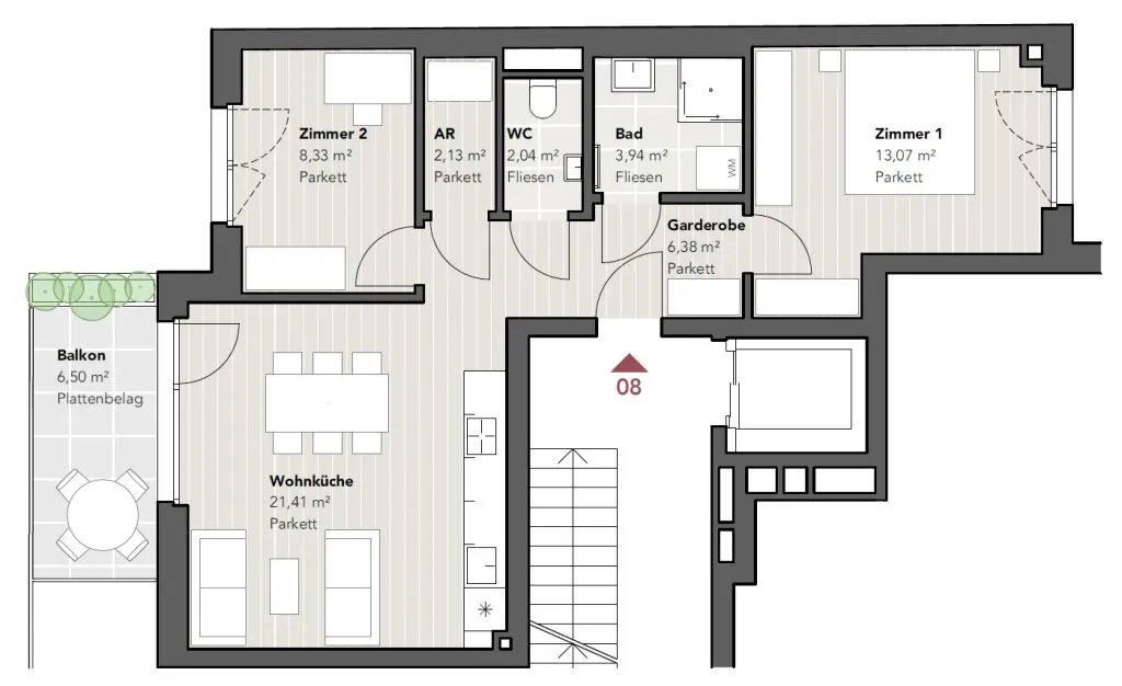 Wohnung – Wien - Ansicht 2