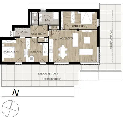 4-Zimmer-Wohnung kaufen in Graz – 99,1 m², € 659.000 – Bild 12 von 12