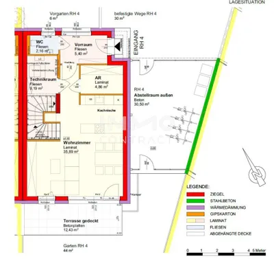 4-Zimmer-Haus mieten in Sankt Pölten Land – 111,39 m², € 1.422 – Bild 12 von 14