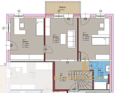 4-Zimmer-Wohnung mieten in Tulln – 141,4 m², € 3.310 – Bild 20 von 22