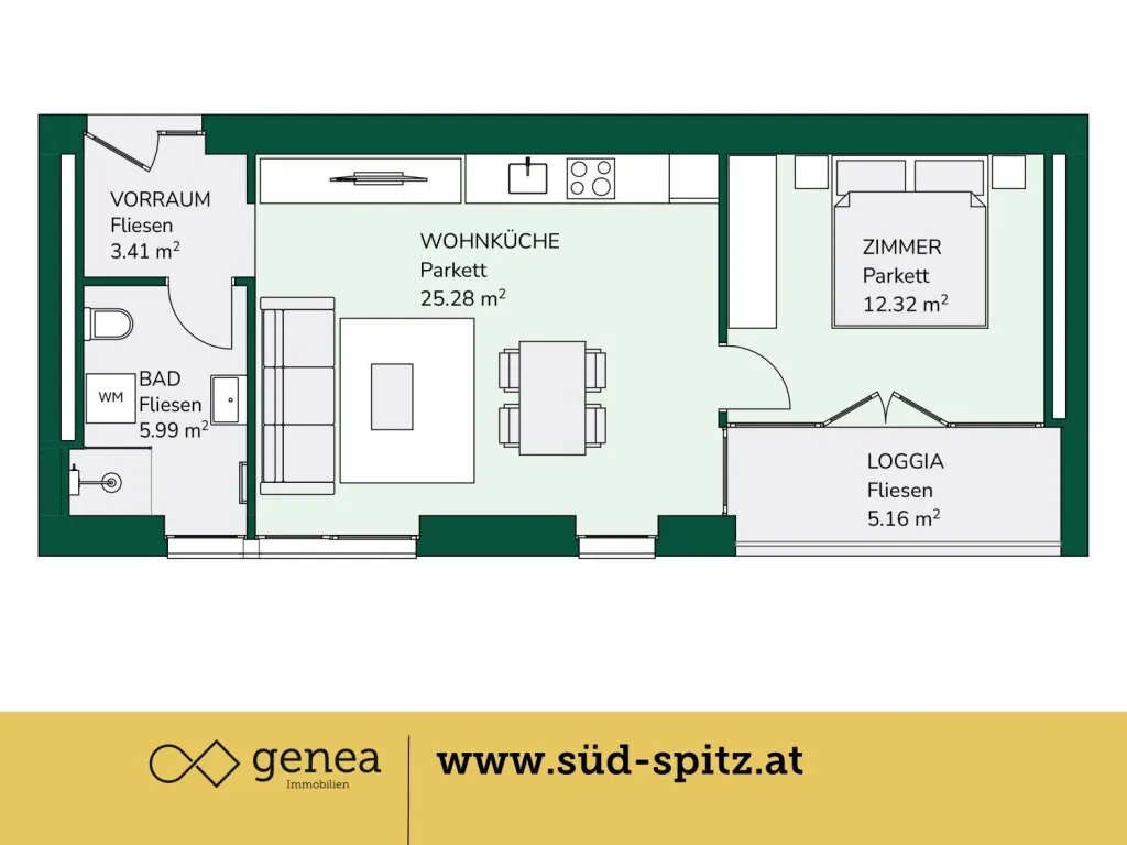 Sonnenseitiger Studententraum | SÜD-SPITZ - Widok 2