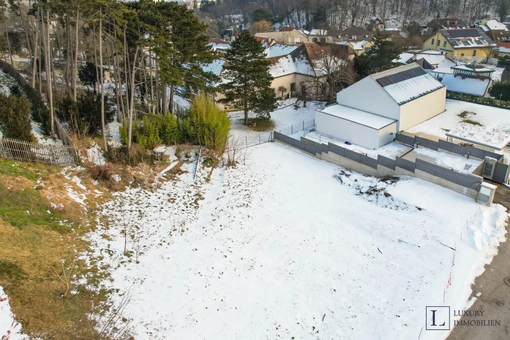 Exklusives Baugrundstück mit genehmigtem Villenprojekt in Perchtoldsdorf - Ansicht 2