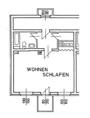 1-Zimmer-Wohnung mieten in Graz-Umgebung – 46,69 m², € 460 – Bild 4 von 4
