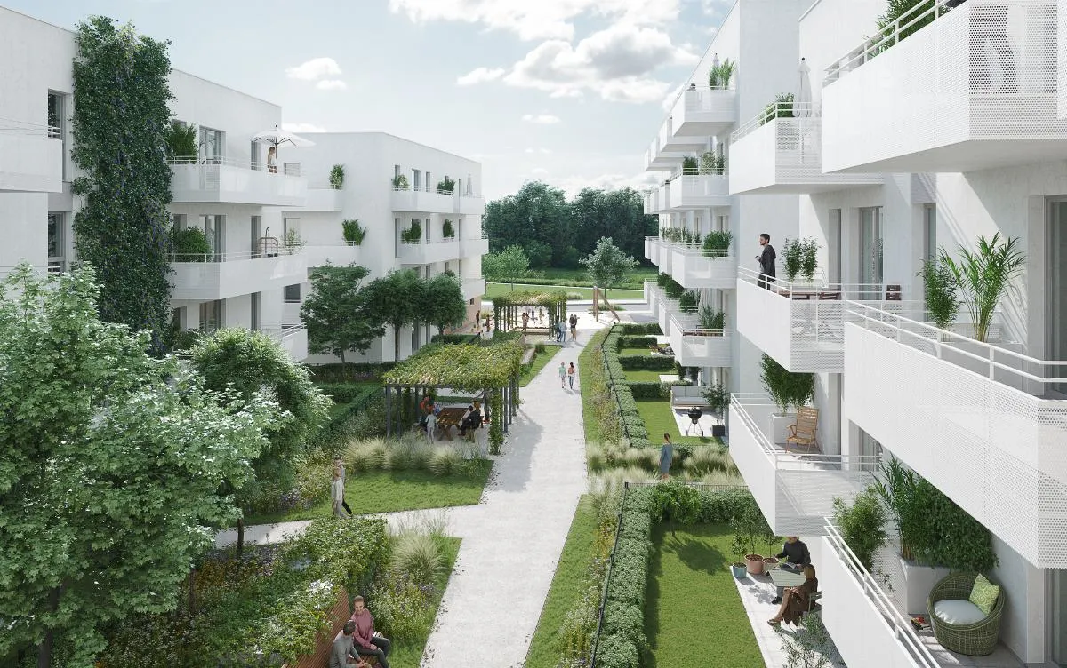 WIENER NEUSTADT X/1, geförderte Mietwohnung mit Kaufoption, H4/2_1D_1OG_Top 13, 1000/00011831/00001413 - Widok 2