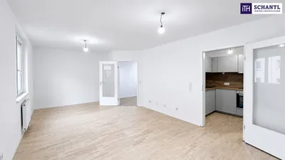 Helle 1-Zimmer-Wohnung in begehrter Lage von Margareten