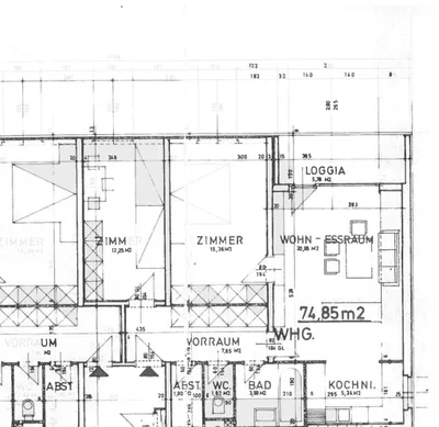 3-Zimmer-Wohnung kaufen in Mödling – 69,07 m², € 245.000 – Bild 4 von 4