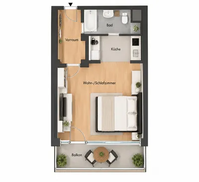 1-Zimmer-Wohnung kaufen in Wien – 36 m², € 220.000 – Bild 17 von 17