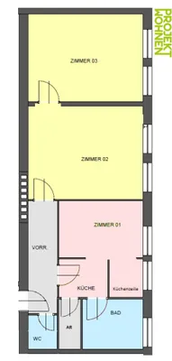 2-Zimmer-Wohnung mieten in Graz – 69,37 m², € 768 – Bild 15 von 15