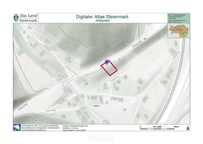 Grundstück kaufen in Leoben – 1 074 m², € 115.000 – Bild 2 von 4