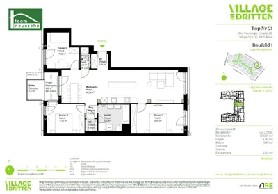 4-Zimmer-Wohnung mieten in Wien – 100,35 m², € 2.499 – Bild 29 von 29