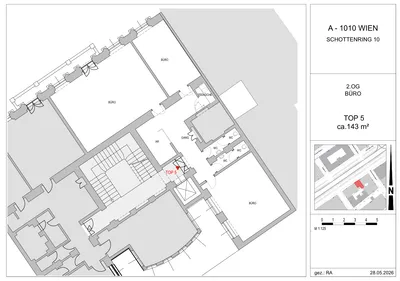Gewerbeimmobilie mieten in Wien – 143 m², € 26 – Bild 2 von 2