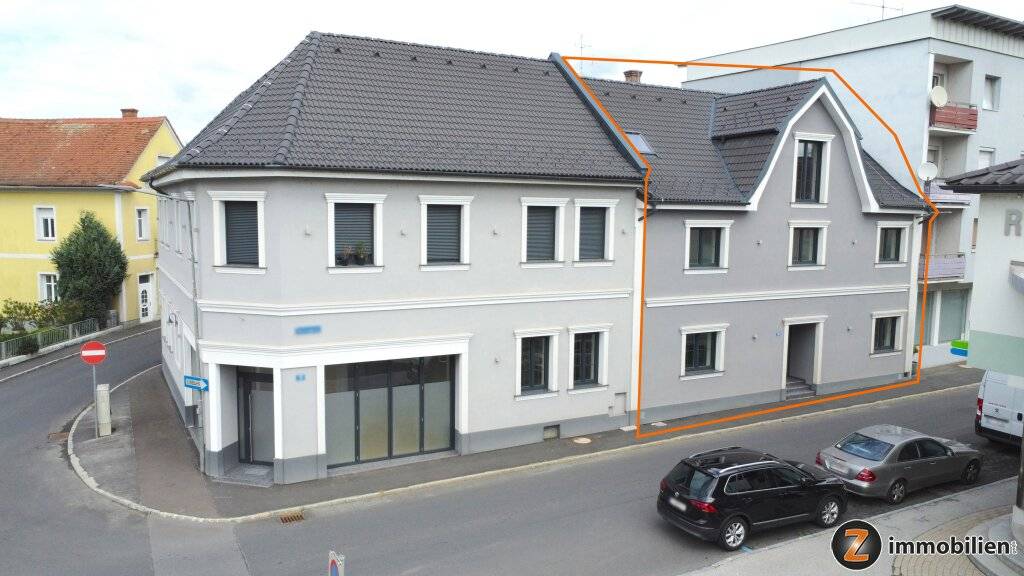 Stegersbach: Neubau mit 4 geplanten Wohnungen im Rohbauzustand - Ansicht 2
