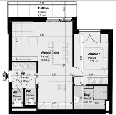 2-Zimmer-Wohnung kaufen in Wien – 60 m², € 479.000 – Bild 20 von 20