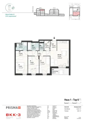 4-Zimmer-Wohnung kaufen in Korneuburg – 90,34 m², € 579.607 – Bild 10 von 13