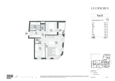 3-Zimmer-Wohnung kaufen in Wien – 75,32 m², € 569.000 – Bild 12 von 12