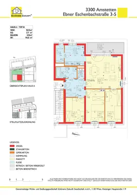 3-Zimmer-Wohnung mieten in Amstetten – 90,92 m², € 1.042 – Bild 12 von 12